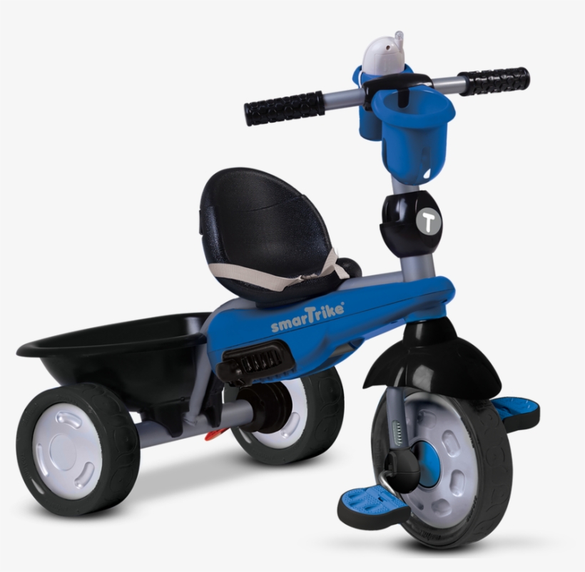 Smartrike Legend 4 In 1 Baby Tricycle Stroller, Blue, - Smartrike Dream, Touch Steering 4-in-1 - Purple, transparent png