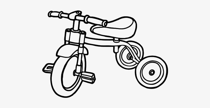 Image Black And White Library Drawing At Getdrawings - Imagenes De Triciclo Para Colorear, transparent png