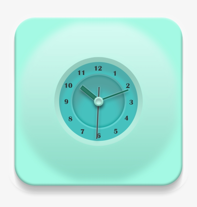 Time Icon Design Template - Circle, transparent png