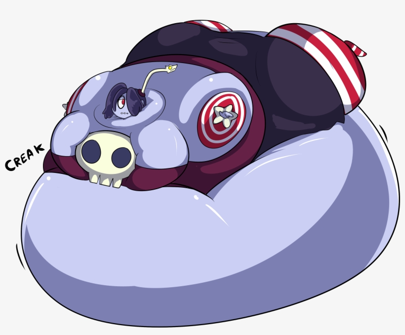 Crea K Oar Cartoon Purple - Skullgirls Inflation, transparent png