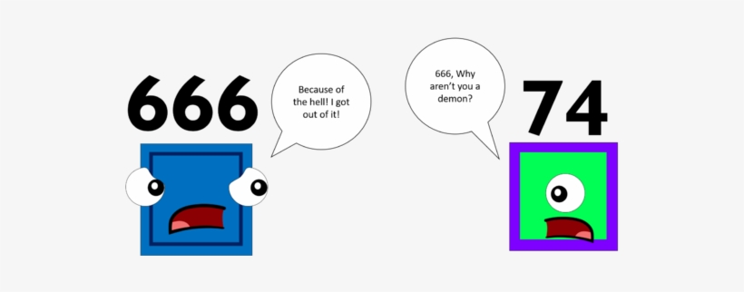 666 Got Out Of Hell - Diagram, transparent png