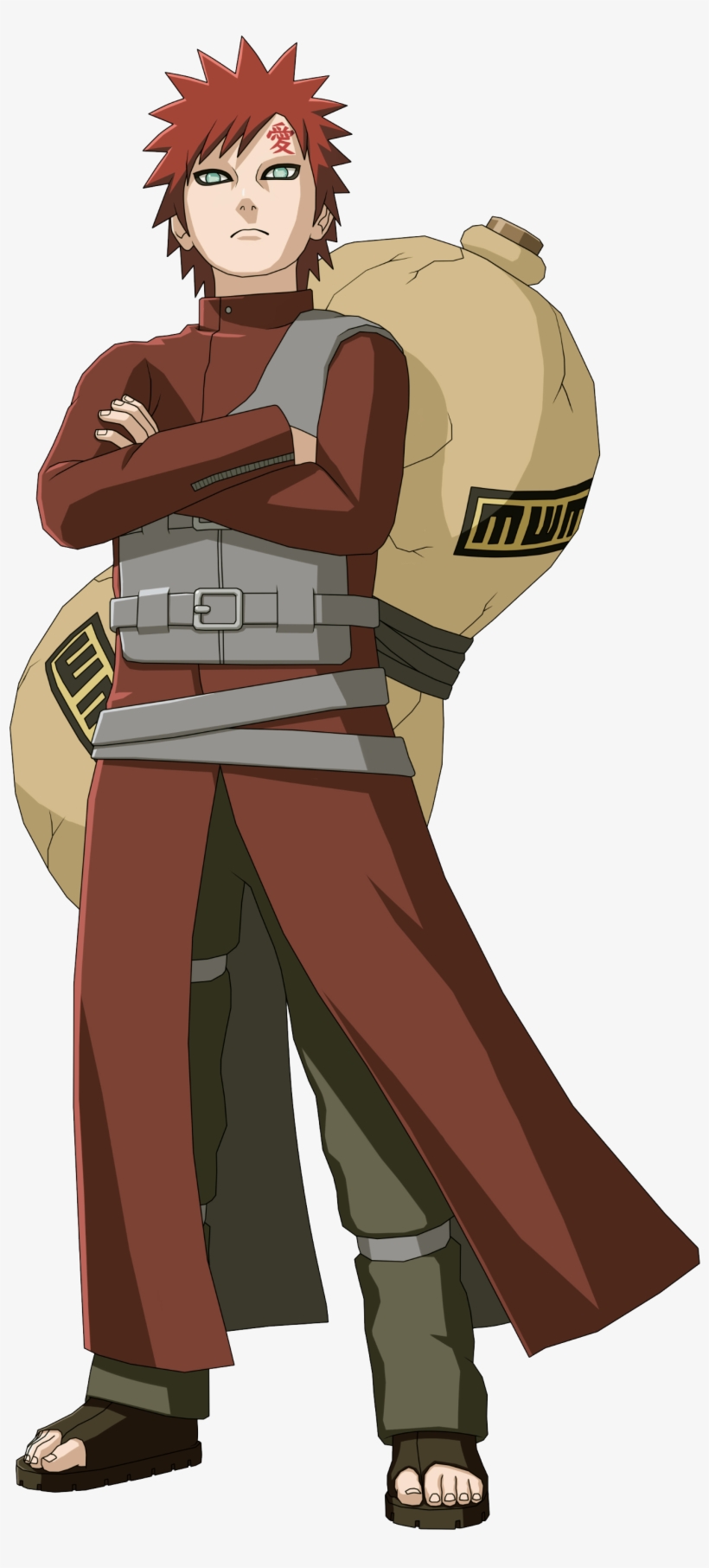Gaara Full Body - Shippuden Ultimate Ninja Storm 2, transparent png