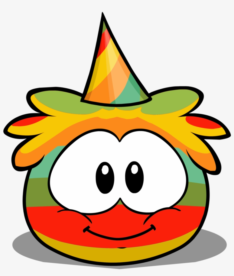 5th Anniversary Puffle - Puffle Club Penguin, transparent png