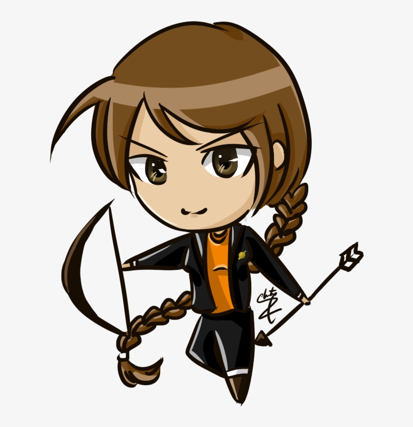 Katniss Everdeen By Ckaaay On Deviantart - Katniss Clipart, transparent png