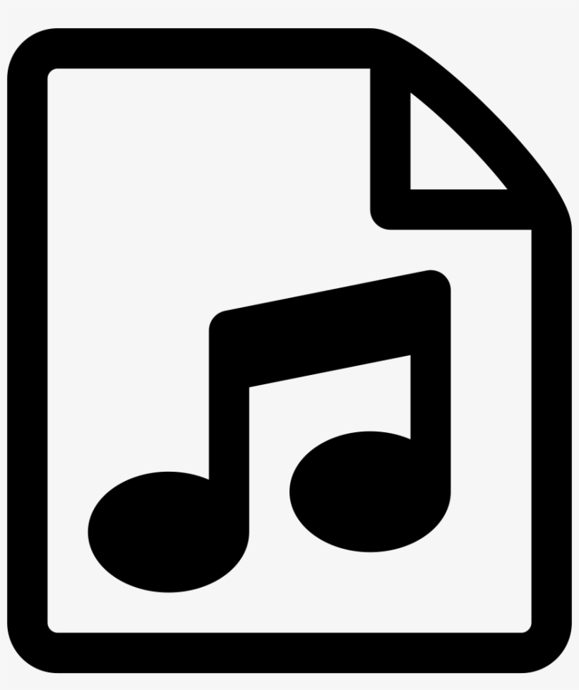 Png File Svg - Music File Icon, transparent png