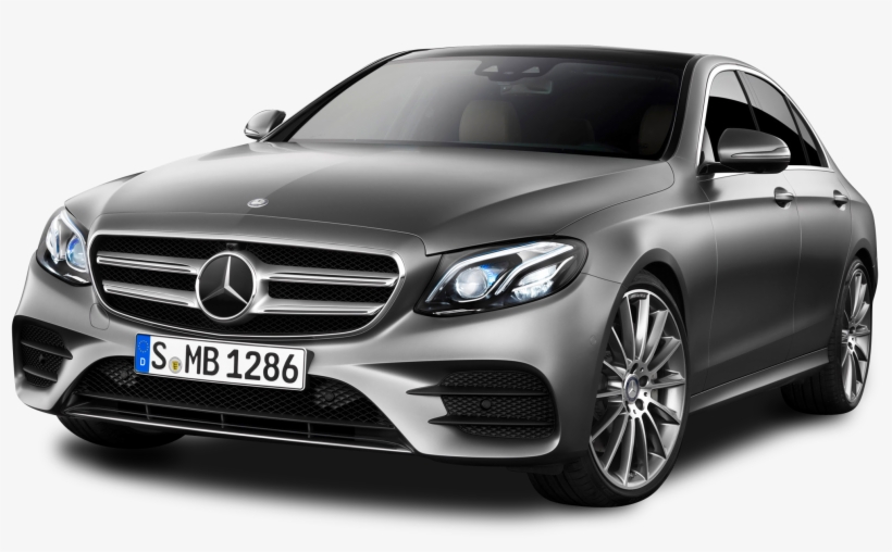 Grey Mercedes Benz E Class Car Png Image - Mercedes Benz Car Png, transparent png