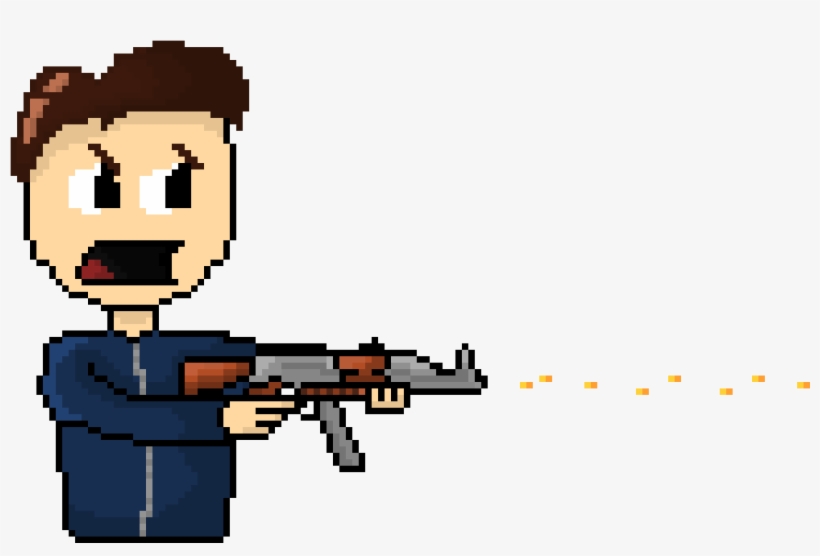 Pixel Zombie Killer - Pixel Zombie Png, transparent png