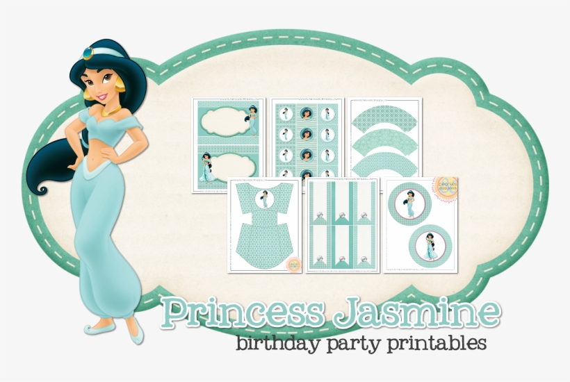 Princess Jasmine Party Printables - Roommates Disney Princess - Jasmine Giant Peel &amp;, transparent png