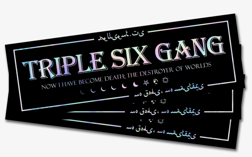 Image Of 666 Gang - Graphics, transparent png