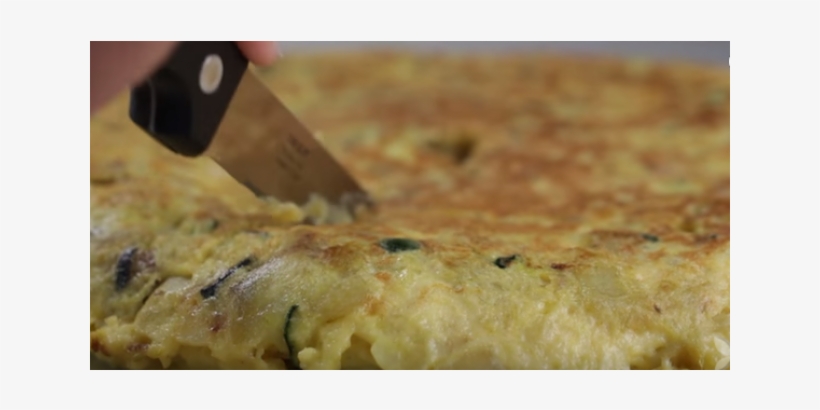 Potato And Zucchini Omelette - Omelette, transparent png