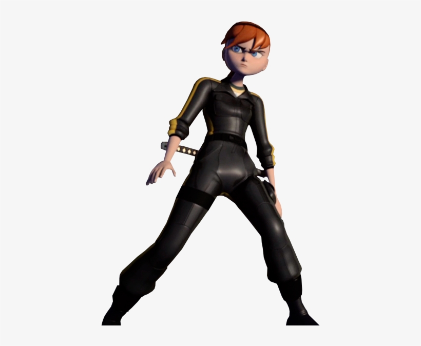 April O'neil Kunoichi Jumpsuit Profile - April O'neil, transparent png