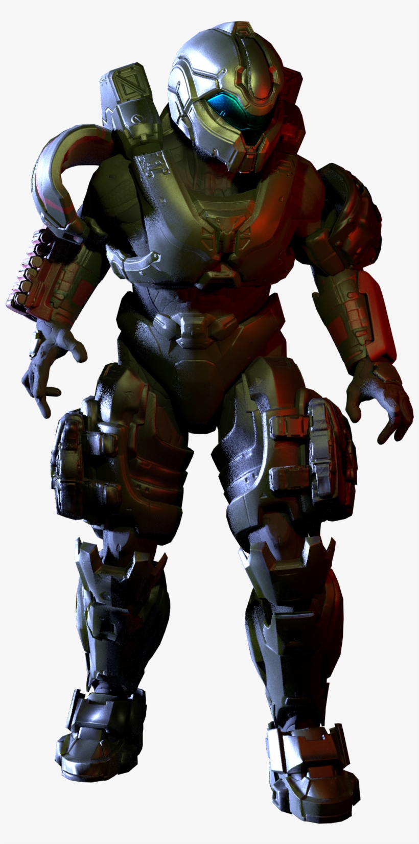 Spartan D-666 [halo 5 Armor Mashup] - Action Figure, transparent png