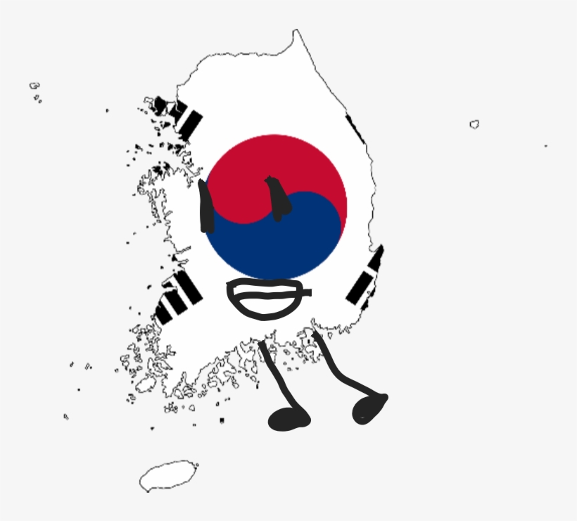 South Korea 0 - South Korea Map Png, transparent png