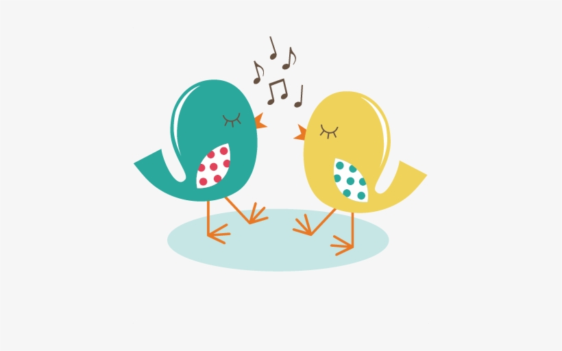 Singing Birds Svg Cut File For Scrapbooking Birds Svg Birds Singing