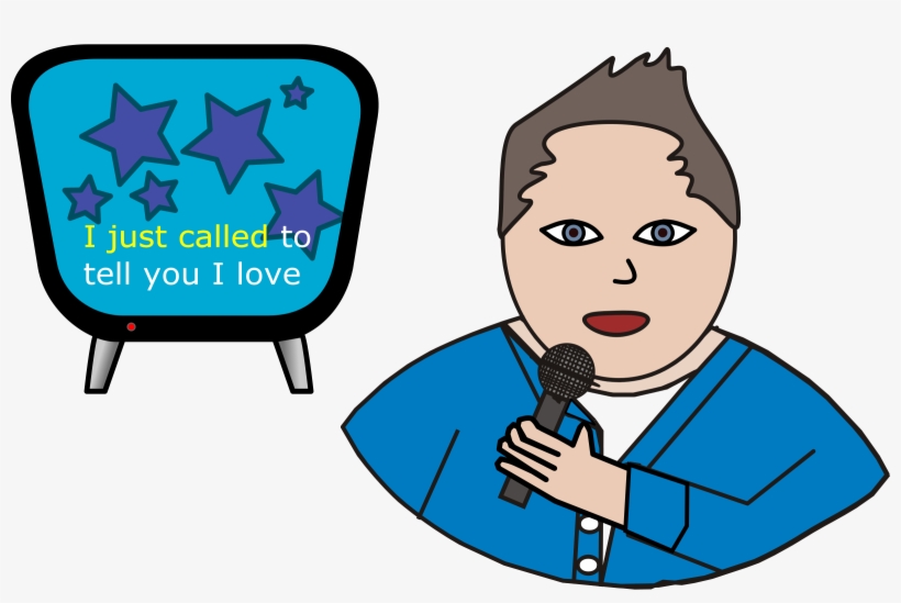 Singing In The Car Clipart - Clip Art, transparent png