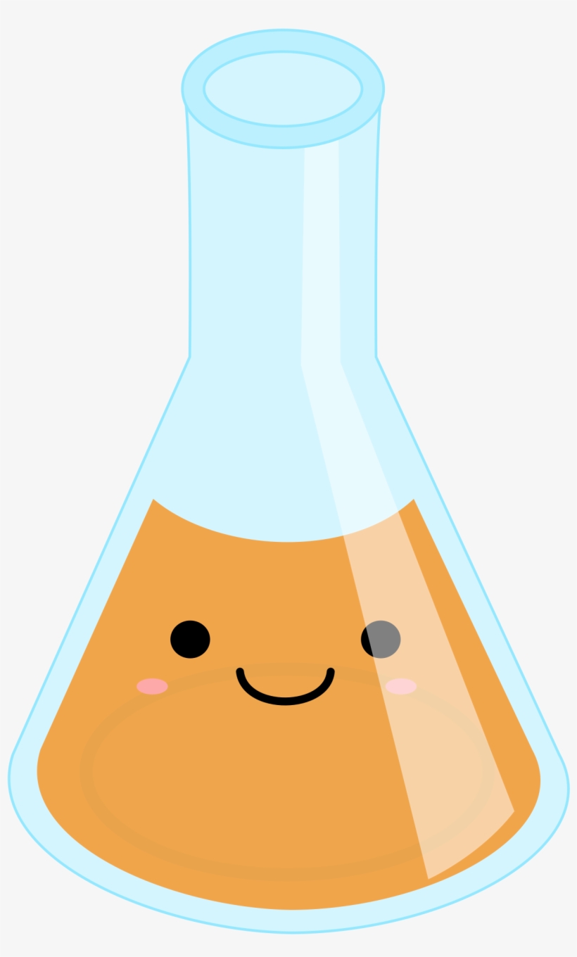 This Free Icons Png Design Of Full Kawaii Erlenmeyer, transparent png