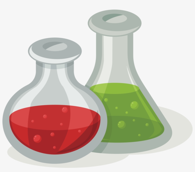 Laboratory Flasks Erlenmeyer Flask Chemistry Experiment - Chemical Clipart, transparent png