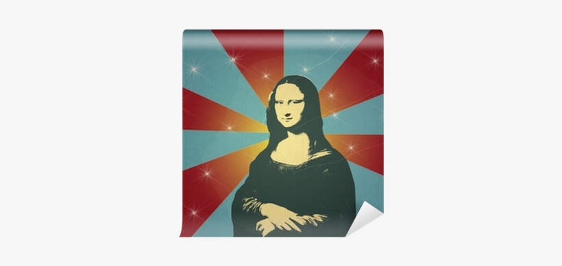 Mona Lisa Graffiti, transparent png