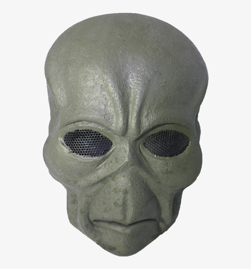 Alien Fiberglass War Mask - Mask, transparent png