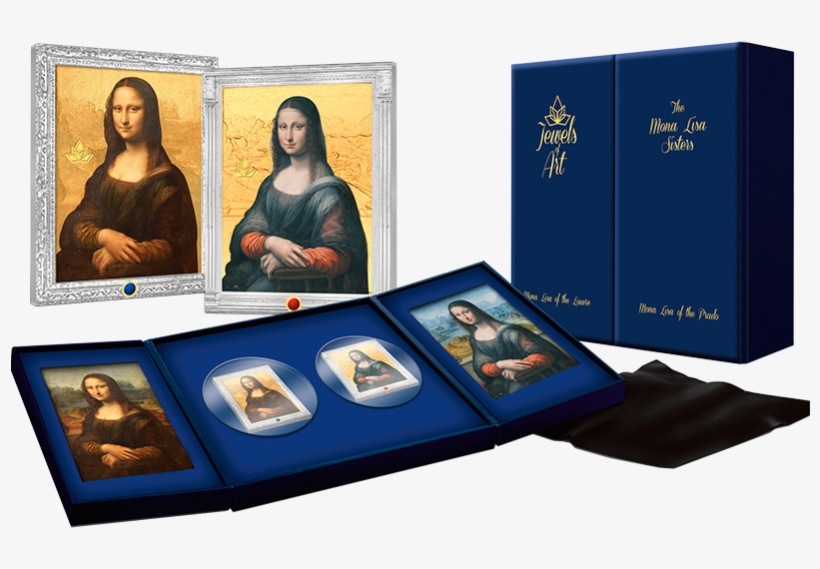 Fiji 2013 2 X 10$ Mona Lisa Siblings Jewels Of Art - Mona Lisa, transparent png