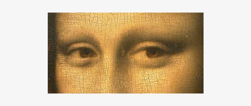 The Mona Lisa - Mona Lisa Leonardo Da Vinci Detail, transparent png