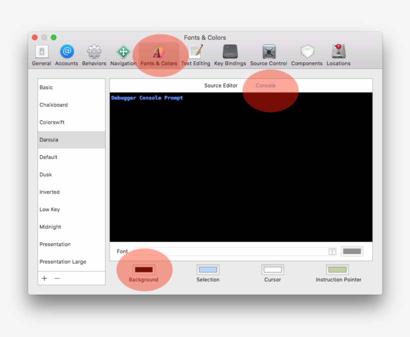 7 Answers - Dark Xcode, transparent png