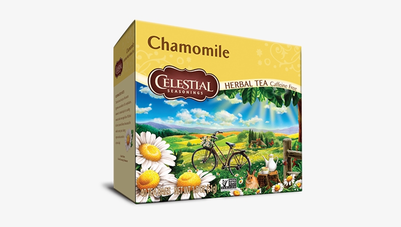 Chamomile Herbal Tea - Celestial Seasonings Chamomile, transparent png