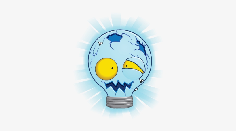 Shocking Light Bulb - Grossery Gang Glowing Gadgets, transparent png