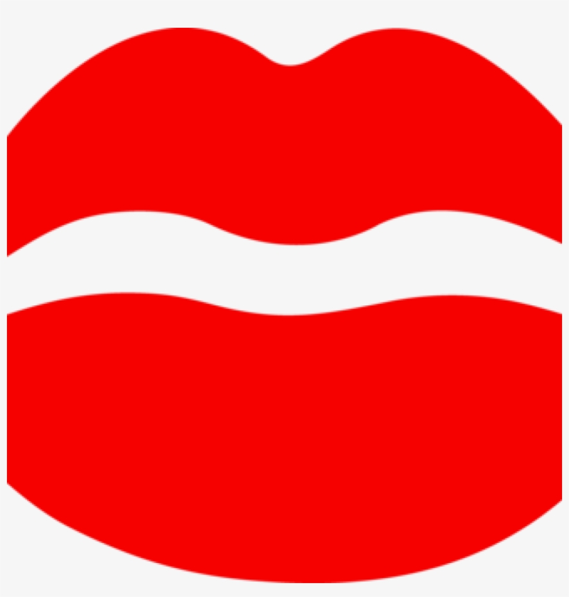 Kissing Lips Clipart Cloud Clipart - Lip, transparent png