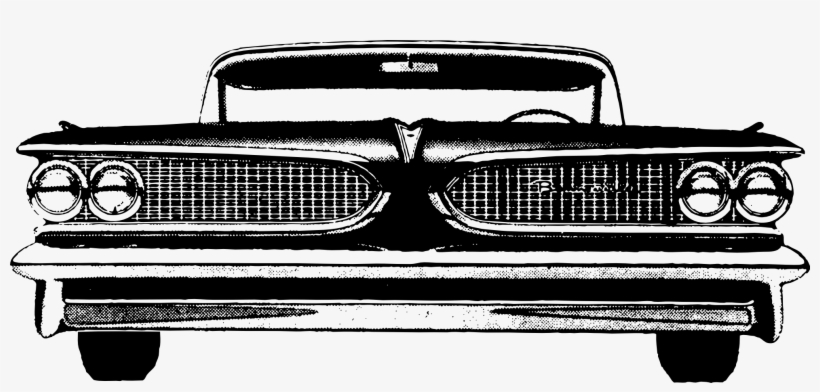 Classic - Vintage Car Front Vector, transparent png