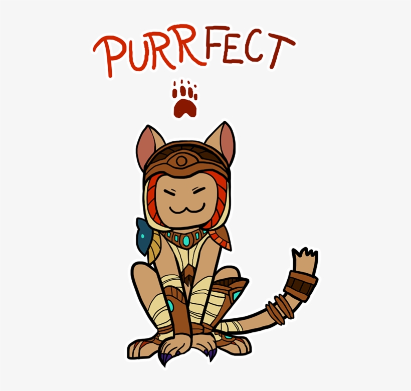 Purrfect By Zennore - Bastet Chibi, transparent png