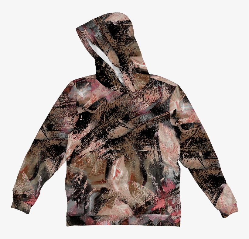 Watercolor Floral Hoodie, transparent png