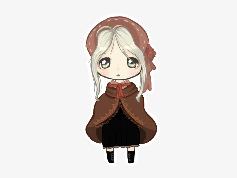 Bloodborne Face Facial Expression Human Hair Color - Bloodborne Plain Doll Chibi, transparent png