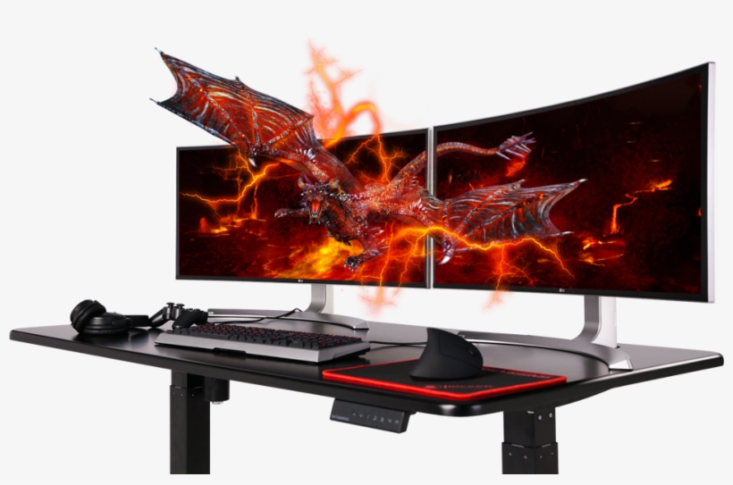 Gaming Desk Accessories You Need As A Diehard Gamer - Gaming Desk, transparent png