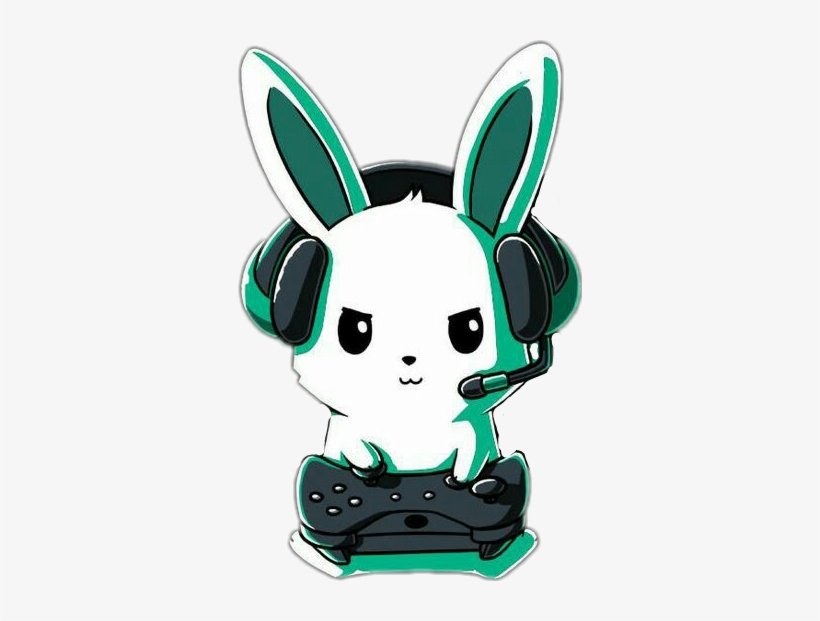 Report Abuse - Conejo Gamer, transparent png