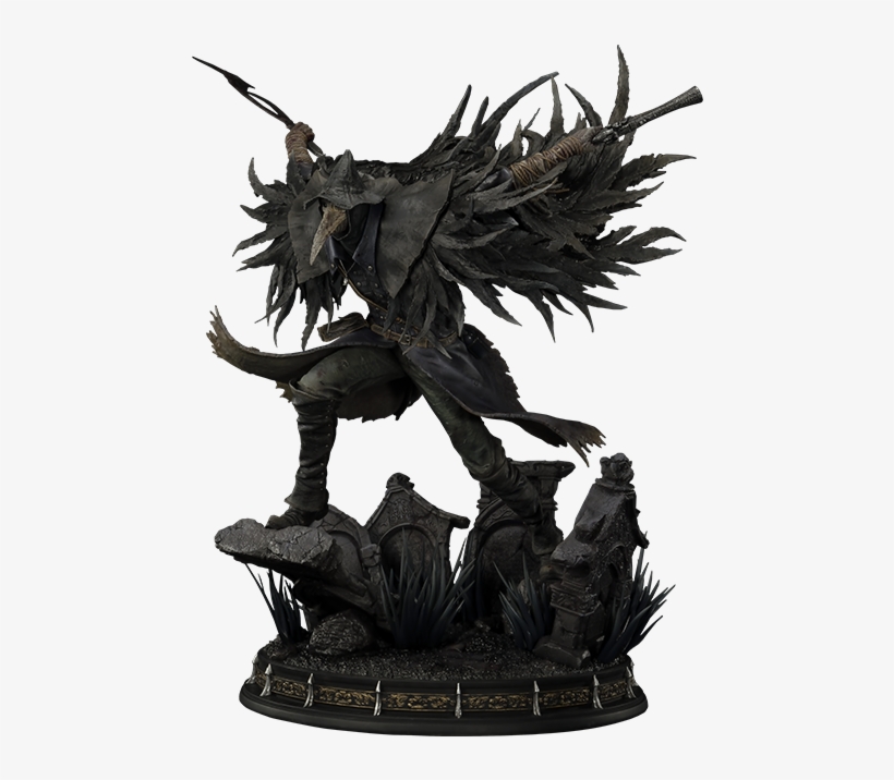 28" Bloodborne - Bloodborne The Old Hunters Statue Eileen The Crow 70, transparent png