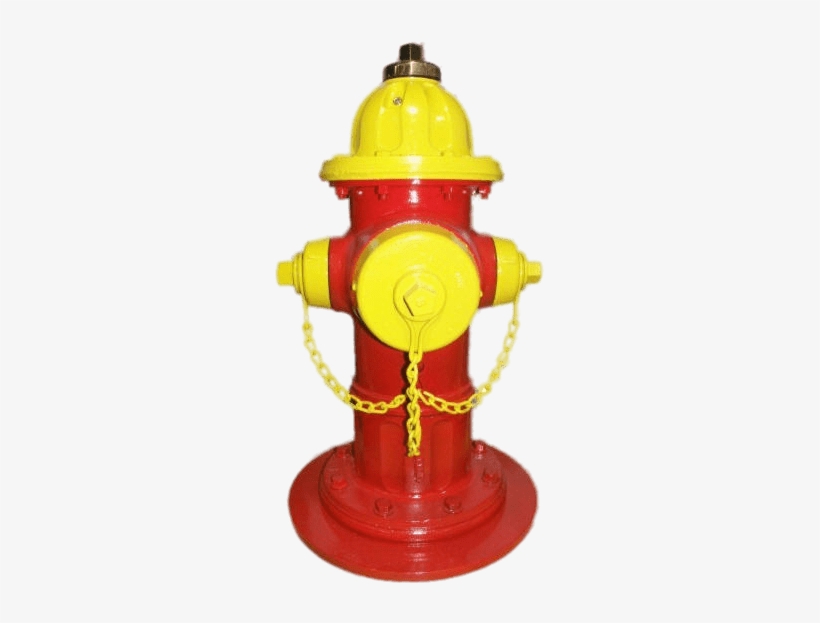 Miscellaneous - Fire Hydrant Yellow And Red, transparent png