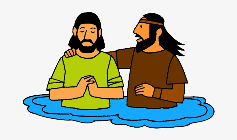Image Freeuse Library The Of Clip Art Images Mission - Jesus Baptised In The River Jordan Drawing, transparent png