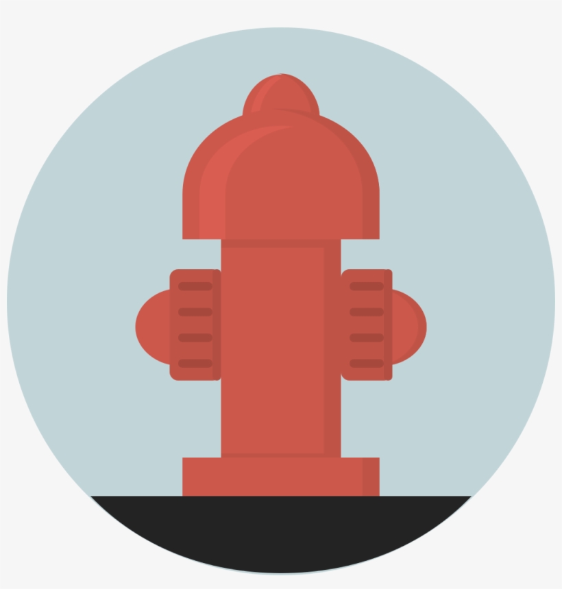 Creative Tail Objects Fire Hydrant - Fire Hydrant Png Icon, transparent png