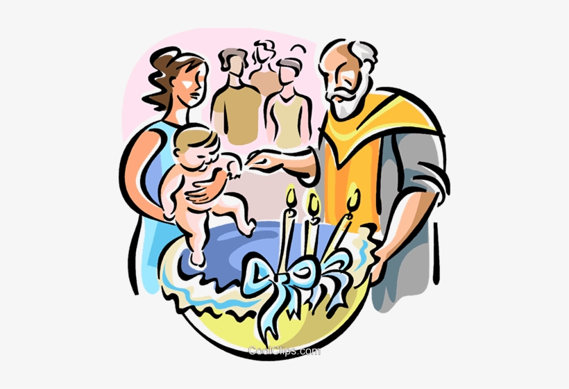 Orthodox Baptism Royalty Free Vector Clip Art Illustration - Orthodox Baptism Transparent Background, transparent png