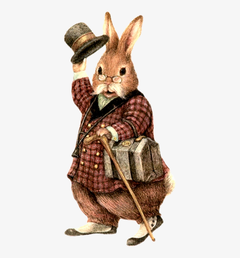 Watercolor - Rabbit, transparent png