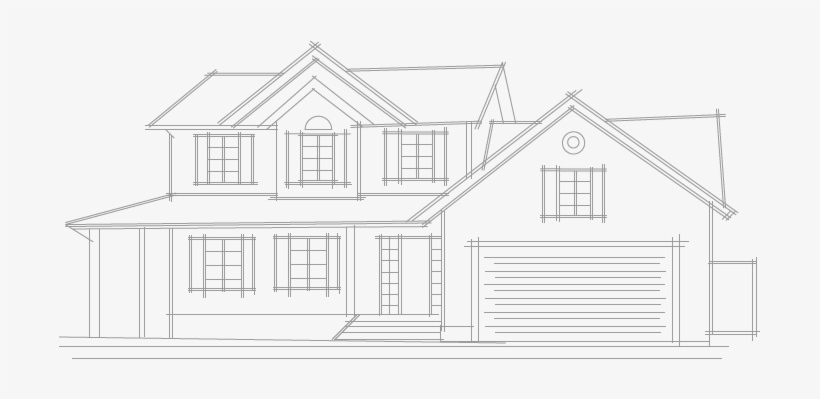 As Well As Undertaking Air Pressure And Sound Insulation - House Sketch Png, transparent png