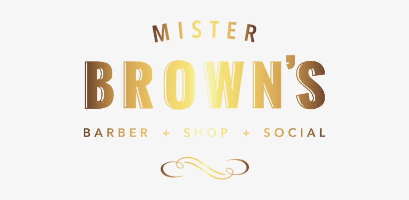 Mister Browns Logo - Browns Barber, transparent png