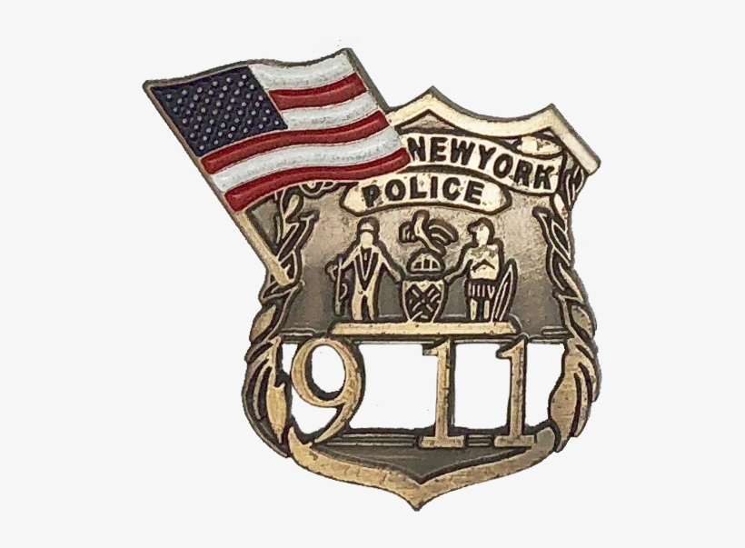 New York Police Department Shield Lapel Pin - Police, transparent png
