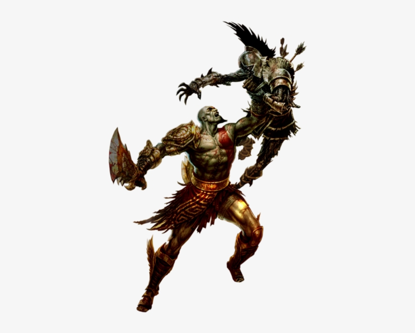 Kratos God Of War - God Of War Artbook, transparent png