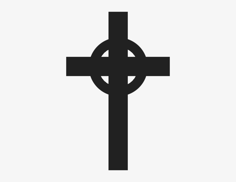Celtic Cross - Celtic Cross Silhouette, transparent png