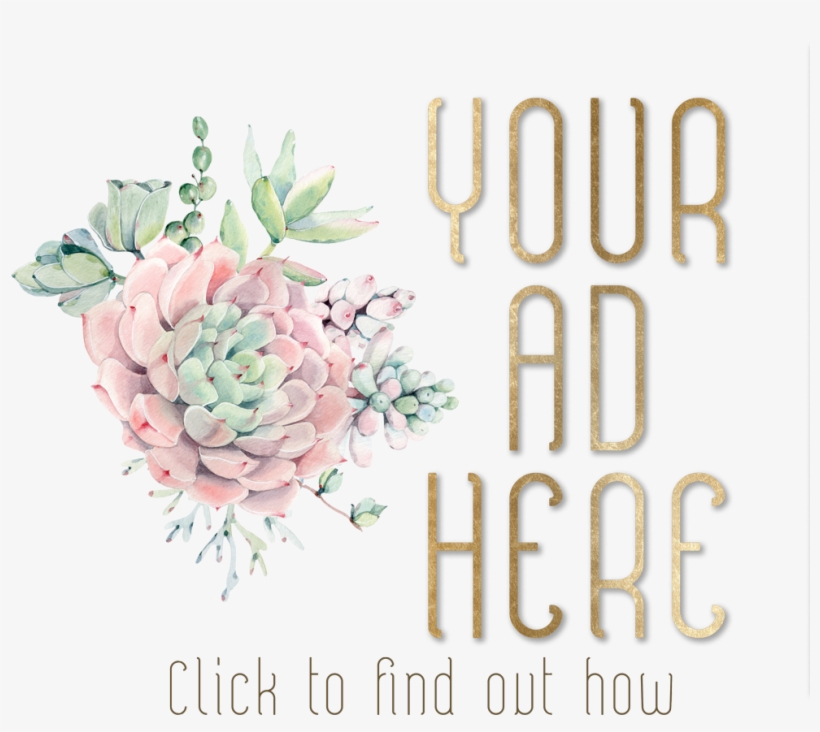 Sponsors • - Pink Echeveria Light Green #society6 #buyart Backpack, transparent png