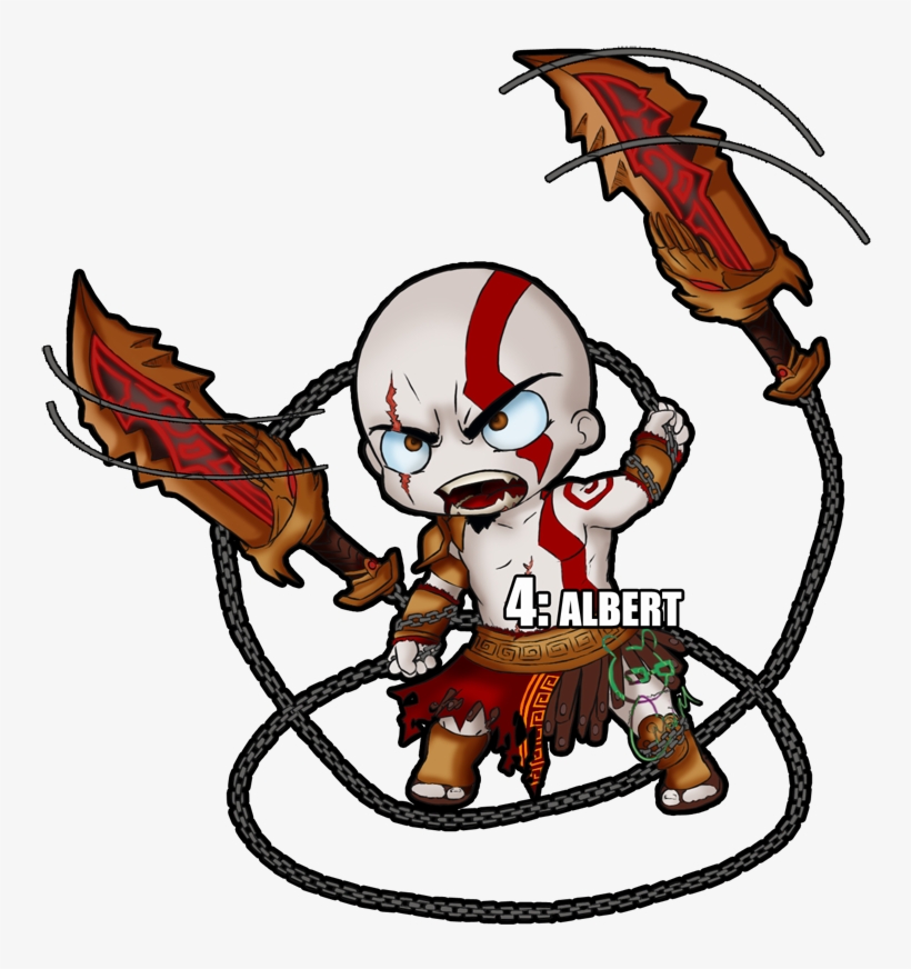 Collection Of Free War Drawing Kratos Download On Ubisafe - God Of War Clipart, transparent png