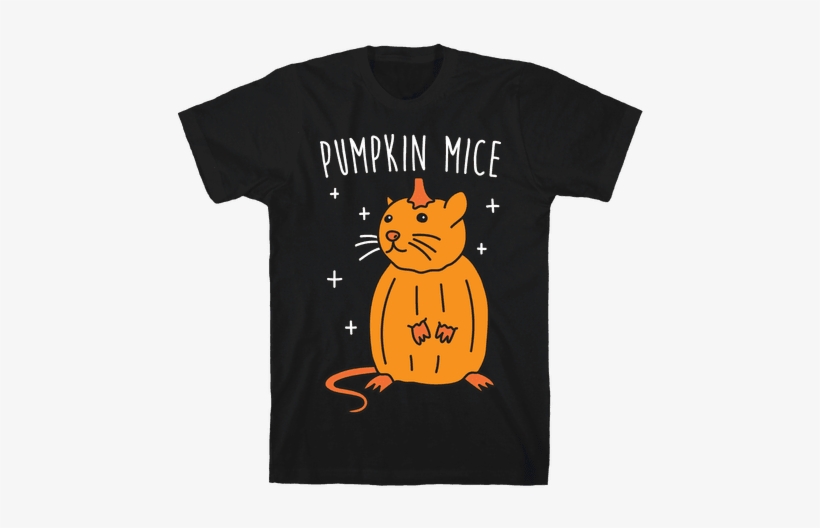 Pumpkin Mice Mens T-shirt - T-shirt, transparent png