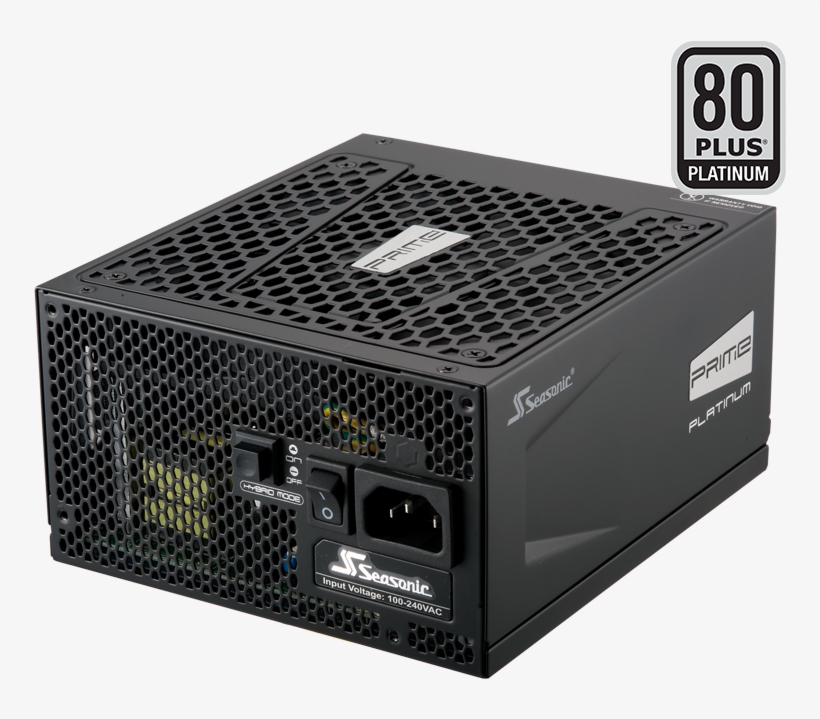 Prime Platinum Ac Side 80plus - Seasonic Prime Ultra 1000w Platinum, transparent png